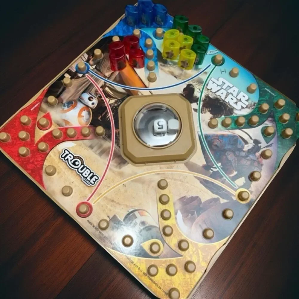 Hasbro Trouble Game Star Wars Edition COMPLETE